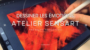 Cours de dessin pour libérer ses émotions par la colère - Méthode Sylvie Roduit.